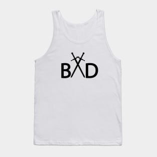 bad being bad one word design Tank Top